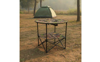 Lightweight Camping Table with Cup Holders Compact Folding Table with Cup Holders Stable Furniture Heavy-Duty for Campers