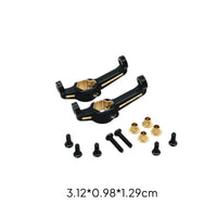 Brass RC Car Part with Screws Electroplated RC Hardware Fastener Set Heavy-Duty Long-Lasting for Hobbyists, Collectors