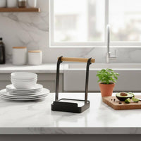 Multifunctional Pot Lid Holder Keeps Countertops Clean Kitchen Utensil Rest