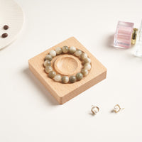 Wooden Jewelry Display Tray Beech Organizer Bracelet Holder
