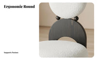 Earring Chair Retro Aesthetic Household Furniture Soft Padded Cushion