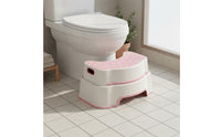 Multi-Functional Squatting Toilet Aid Stool Ergonomic Design Non-Slip Potty Training Stool for Women