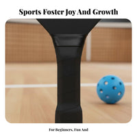 Paddle Racket Easy to Learn Pickleball Racket Lightweight Athletic Gear for Beginners, Students, Family Games, Outdoor