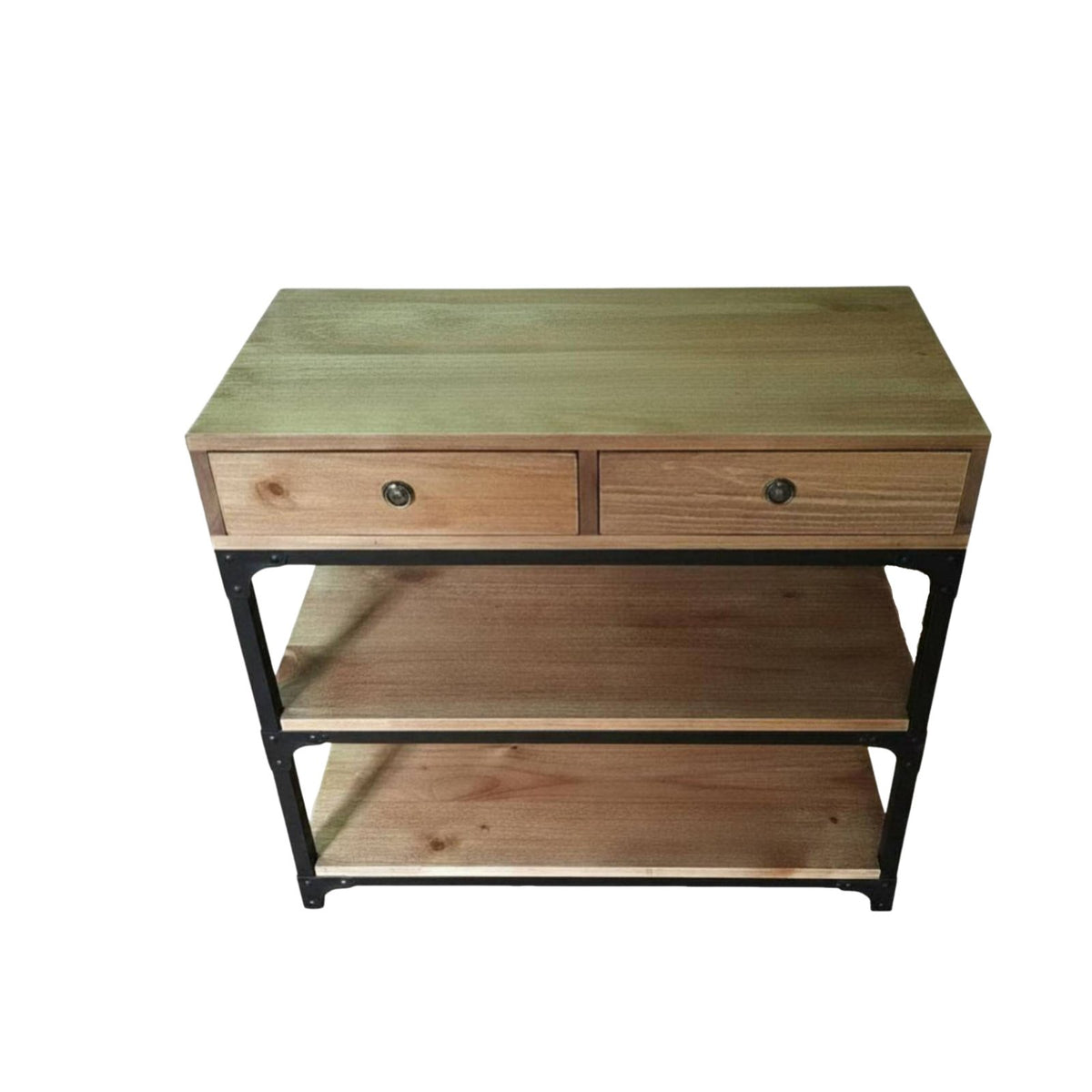 utilitarian Drawer Chest on casters Vintage Look Storage Cabinet Multi-Purpose adaptable for Homeowners, Office Workers