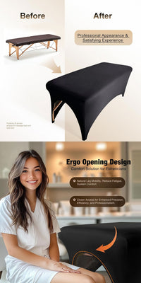 Stretchable Massage Table Cover for Beauty Salon