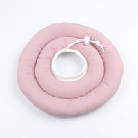 Soft Cone for pets, Quilted material with Drawstring, Soft Pet Recovery to Prevent Licking After Surgery and Anti Bite