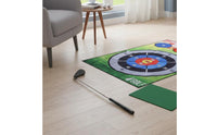 Indoor & Outdoor Play Sticky Ball Golf Target Game Great Gift Idea Golf Target Mat Game for Family, Party