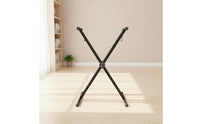 X-Frame Keyboard Stand Adjustable Double-Braced Keyboard Stand Reinforced Lightweight for Keyboardists, Home Practice
