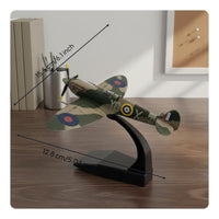 1/72 Scale Fighter Plane Model Fully Assembled for Desk Decoration