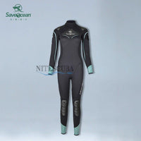 现货BESTDIVE SaveOcean水肺潜水服3/5MM连体湿衣男女保暖防寒