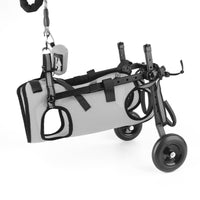 Dog Support Stable Support Dog Walking Assistance Cart Reflective Strip Hind Leg for Rehabilitation