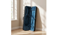 Hard-Sided Violin Case with Foam Structure Rectangular Violin Case Zippered Portable for Violinists, Students