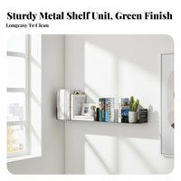 Floating Shelf Minimalist Design Picture shelf Space-Saving for Bedroom, Renters