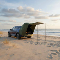 SUV Rear Awning Tent Universal Fit SUV Awning Tent Rainproof for Road Trips