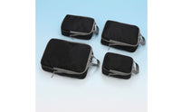 4 Pieces Space-Saving Travel Compression Packing Cube Set Compressible Compression Packing Cubes Expandable Travel Organizer Bags Lightweight for Travelers, Suitcases