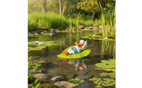 Duck Foliage Buoy Cute Outdoor Decor Lifelike for Aquatic Aquarium