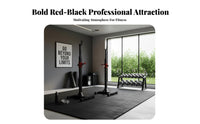 Squat Rack Adjustable Catches Bench Press Rack Heavy Duty Multi-Function Power Cage for Weightlifters, Bodybuilders
