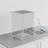 Acrylic Reptile Enclosure  Front Opening   Habitat Lid Clear Reptile Breeding Box for Amphibian Enthusiasts