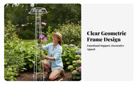 Mushroom-Shaped Plant support long-lasting Climbing Frame Sturdy Support for Flower Pot