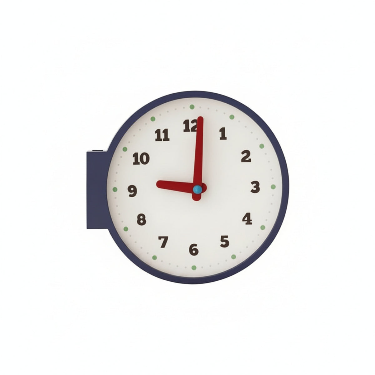 Corner Wall Clock Minimalist Corner Clock Analog for Entryway, Studio