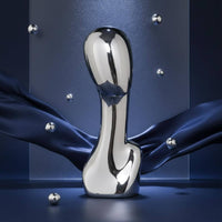 Mannequin Head Reflective Finish Display Head Smooth Surface Hat Display Mannequin for Clothing Store