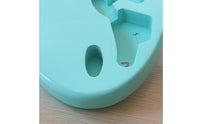 Lightweight Guitar Body with Neck Pocket Solid Guitar Body with Routed Cavities Unfinished for Luthier