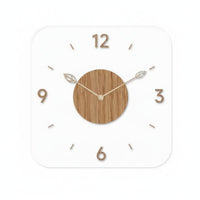 Levitating Number Wall Clock Non-Ticking Transparent Acrylic Clock Easy to Watch for Bedroom, Office