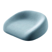 Child Heightening Seat Cushion Adjustable Straps Kids Chair Booster Pad