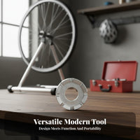 Cycle Spoke Wrench Multi-Size Bike Wheel Truing Tool Compact Design