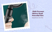 8-mode high-pressure handheld shower