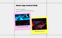 USB RGB LED strip, app control