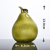 Decorative Glass Vase with Nordic Style, Gourd Shape, for Home Decor