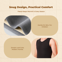 Warm Sleeveless Vest Men's Fleece Winter