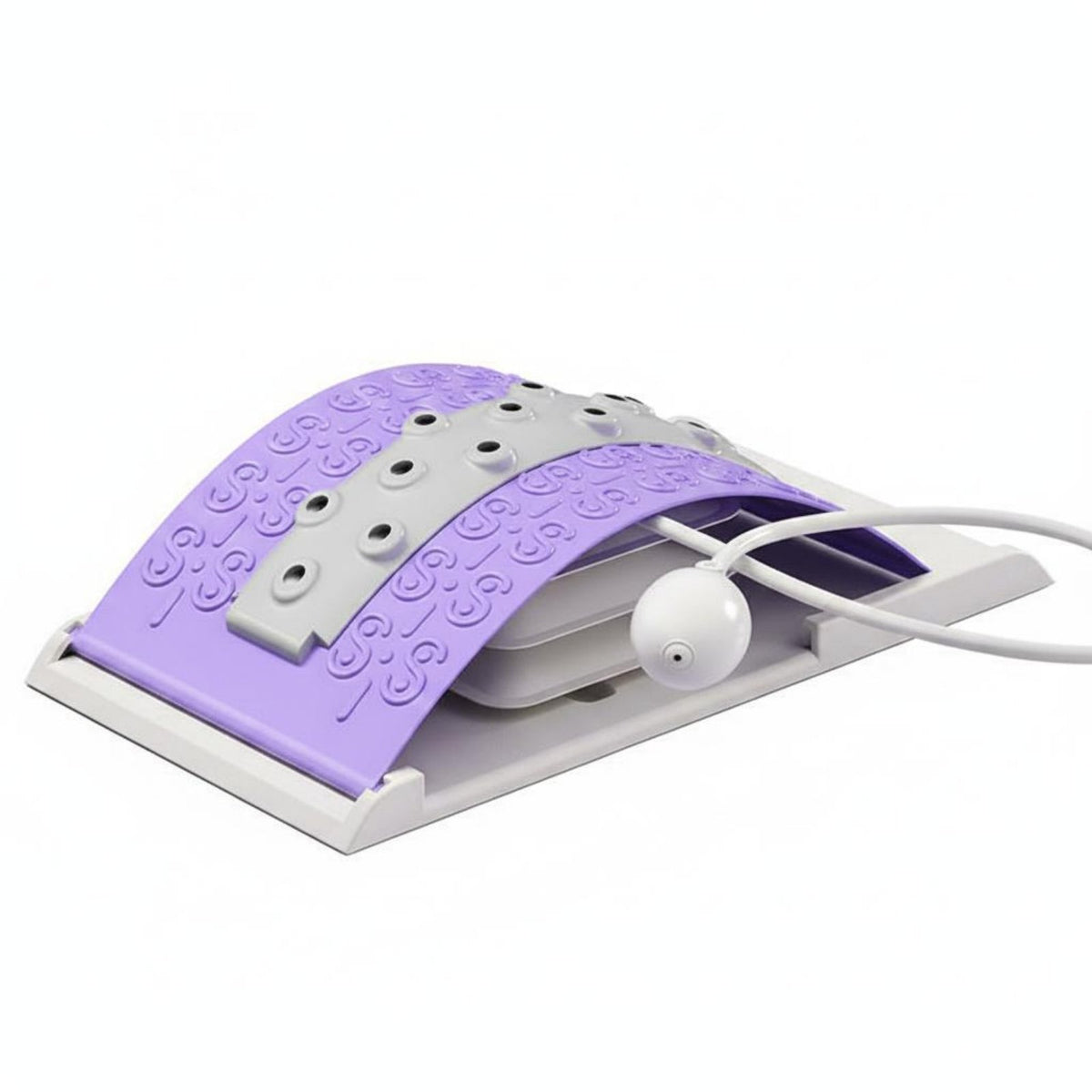 Posture Correction Stretcher Pressure Relief Waist Stretch Board Adjustable Back Relaxation Board Acupressure Nodes for Office Workers, Home