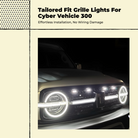 LED Top Light 300, Yellow DRL