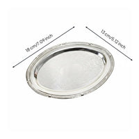 Vintage Tea Tray Decorative Tableware Shiny Finish for Bakery Display