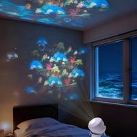 LED Snowflake Projector Light with 16 Patterns for Christmas and Halloween