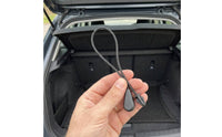 Parcel Shelf Strap with Clips Compatible Trunk Cover Strap Braided Tether for DIY Mechanics