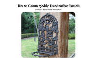 Sixavian mounted Planter Vintage & design Plant Holder sturdyDuty for Patio, Gardeners