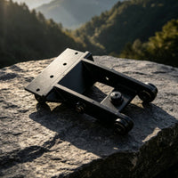 Rigid Side Step Mounting Bracket Heavy-Duty Running Board Mounting Bracket Black Rust-Resistant for Installers