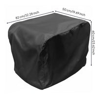 Outdoor Generator Cover Tailored Equipment Shelter Black