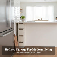 Narrow Gap Cabinet Space-Saving Household Storage Easy Assembly for Dorm Room