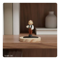 Japanese Capsule Toy Figure Highly Detailed 1/6 Scale Doll Accessory Simple Assembly Required Capsule Toy for Desktop Decoration, Dollhouse