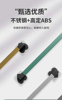 浴室拖鞋架卫生间置物架免打孔鞋子收纳神器壁挂式沥水架子厕所 买一送一68cm枪灰色两条装【六双成人鞋】