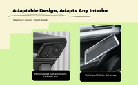 Q5L SUV Door Speaker Metal Trim Sticker Interior Upgrade