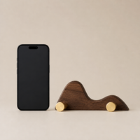 Wooden Wall Hooks, Single Coat Hooks, Individual Hallway Bedroom Decorative Hooks, Minimalist Design for Hats Handbags, 3-5 kg Capacity