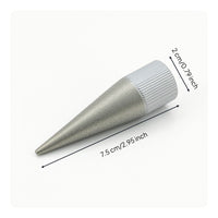 Round Hole Punch Grinder Handheld Hole Punch Grinder Ribbed for Metalworking