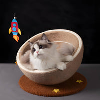 Large Size Feline Scratcher Bowl Long-Lasting Pet Furniture