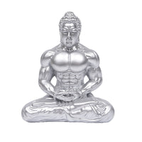 Zen Buddha Statue with Muscles - Creative Home Decor Resin Craft