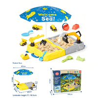 Children's Sand and Water Table with Carry Case